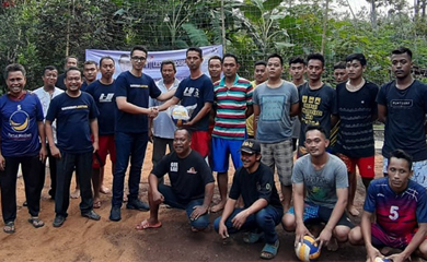 Sahabat Lestari Ajak Pemuda Jepara Angkat Prestasi Bola Voli